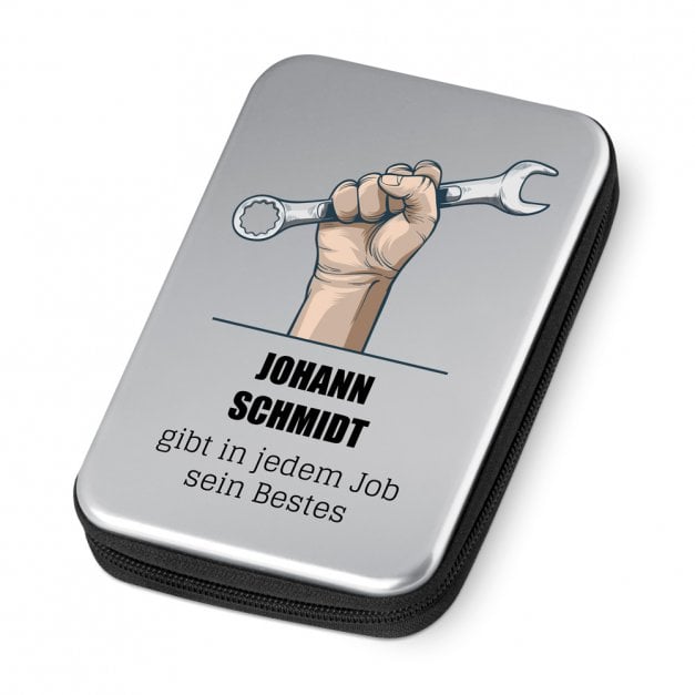 Werkzeug-Set mit Aufdruck für ihn