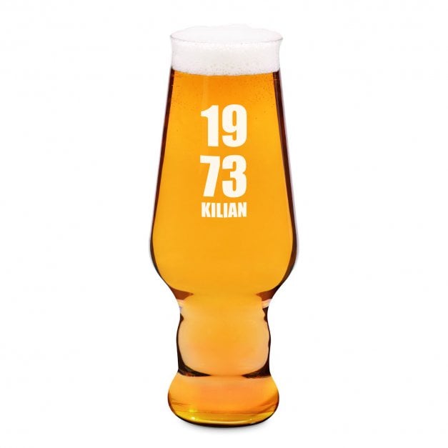 Splendour Bierglas mit Gravur für ihn zur 50. Jubiläum