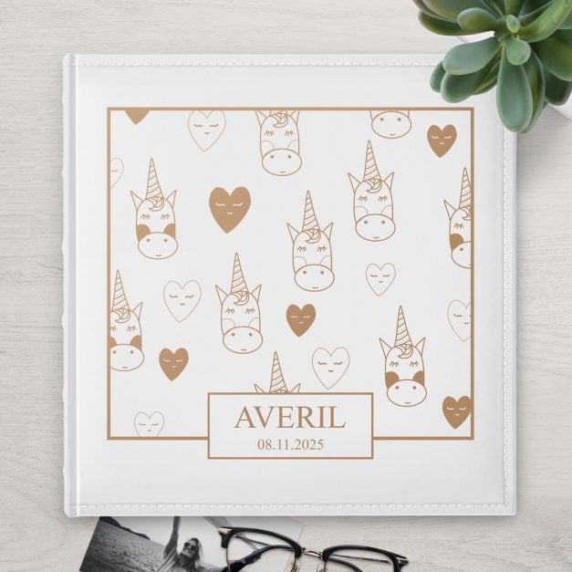 Einsteckalbum mit Aufdruck für ein Mädchen zum Geburtstag