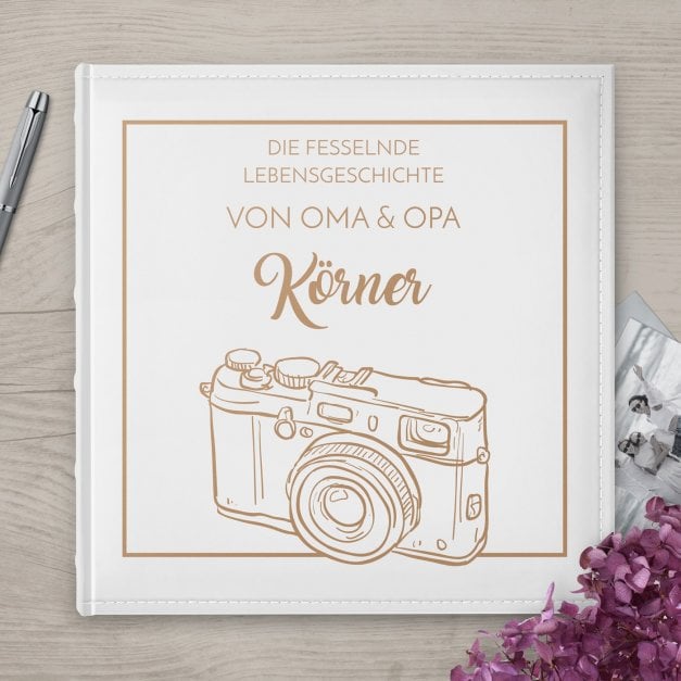 Einsteckalbum mit Aufdruck für Ihre Großeltern