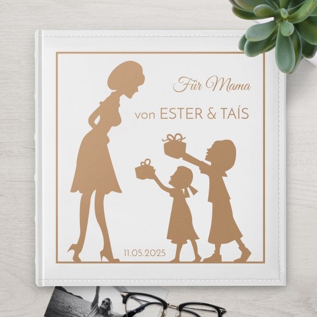 Einsteckalbum mit Aufdruck für Ihre Mama zum Muttertag