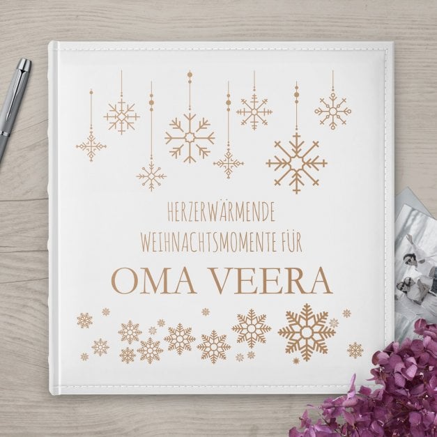 Einsteckalbum mit Aufdruck für Ihre Oma zu Weihnachten