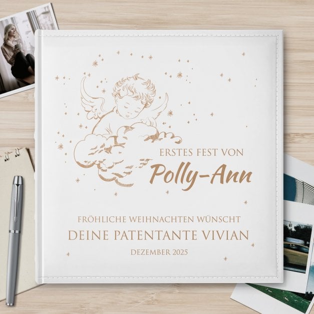 Einsteckalbum mit Aufdruck für ein Mädchen zu Weihnachten