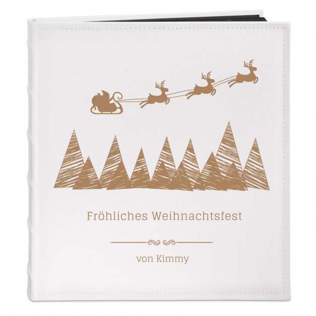 Fotoalbum mit Aufruck zum Einkleben für Ihre Mama zu Weihnachten