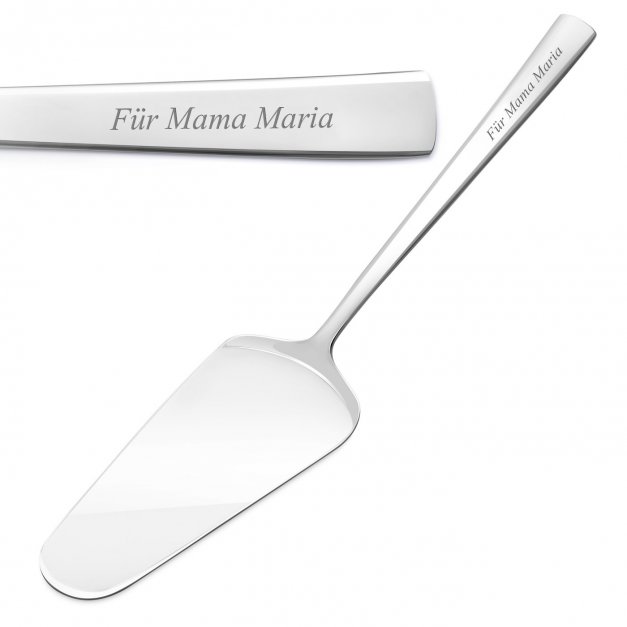 Kuchenheber mit Gravur aus Edelstahl für Ihre Mama