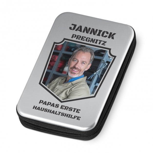 Werkzeug-Set mit Aufdruck von eigenem Foto für Ihren Papa zum Vatertag