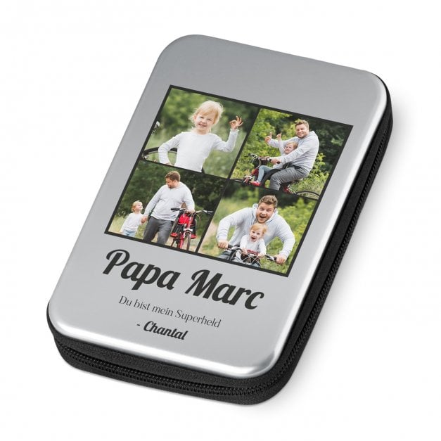 Werkzeug-Set mit Aufdruck von eigenem Foto für Ihren Papa Stiefvati zum Vatertag Ehrentag