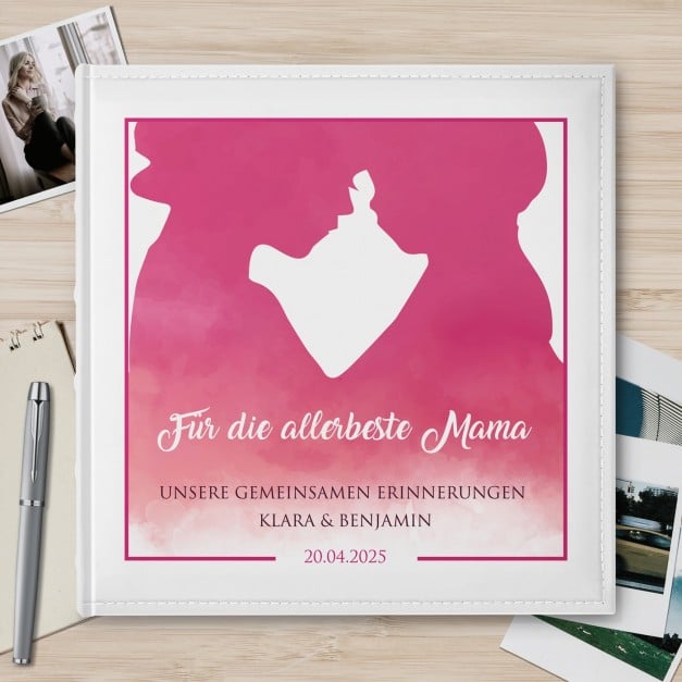 Fotoalbum mit Aufdruck zum Einstecken für Ihre Mutter zum Muttertag