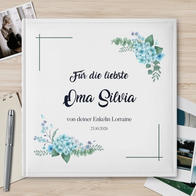 Fotoalbum mit Aufdruck zum Einstecken für Ihre Großmutter
