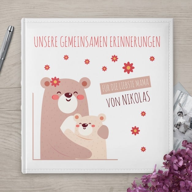 Fotoalbum mit Aufdruck zum Einstecken für Ihre Mutter