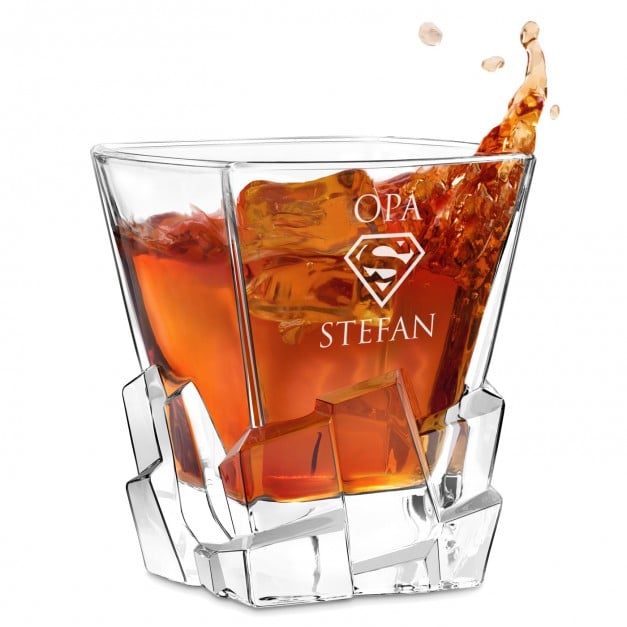 copy of Ice Blink Whisky Glas mit Gravur für Ihren Superhelden Opa
