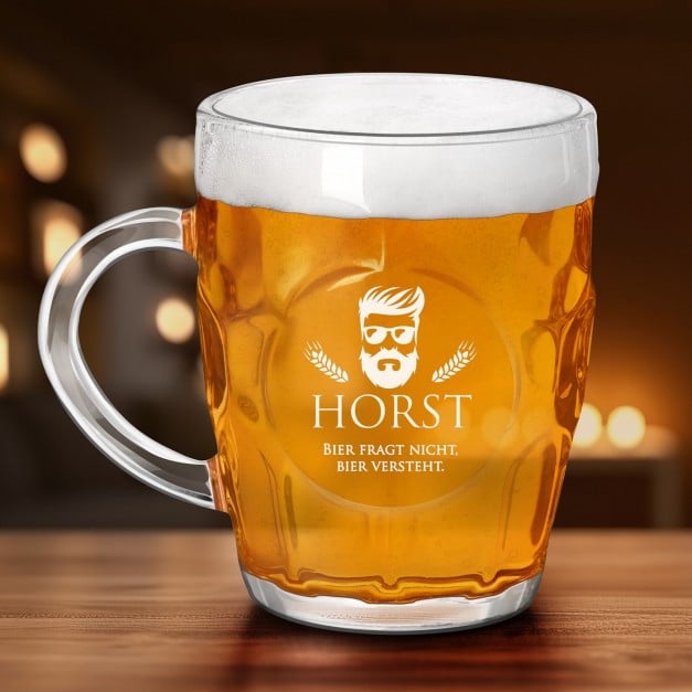 Bierkrug mit Gravur für ihn zu Weihnachten