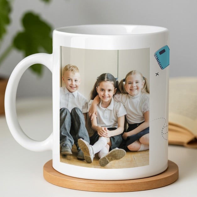 Kaffeebecher mit Aufdruck Weiß/Glänzend für Ihre Lehrerin
