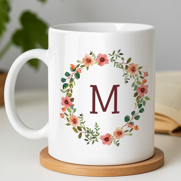 Kaffeebecher mit Aufdruck Weiß/Glänzend für sie