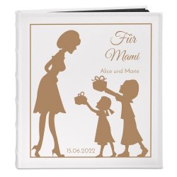 Fotoalbum mit Aufruck zum Einkleben für Ihre Mama zum Muttertag