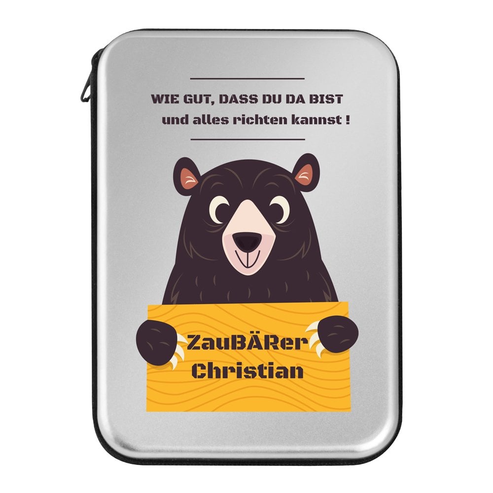 Werkzeug-Set mit Aufdruck für einen Selbermacher