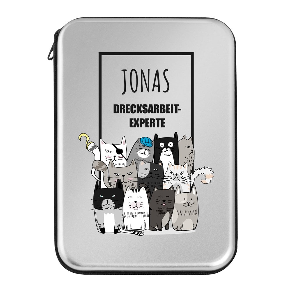 Werkzeug-Set mit Aufdruck für ihn zum Ehrentag Katzen