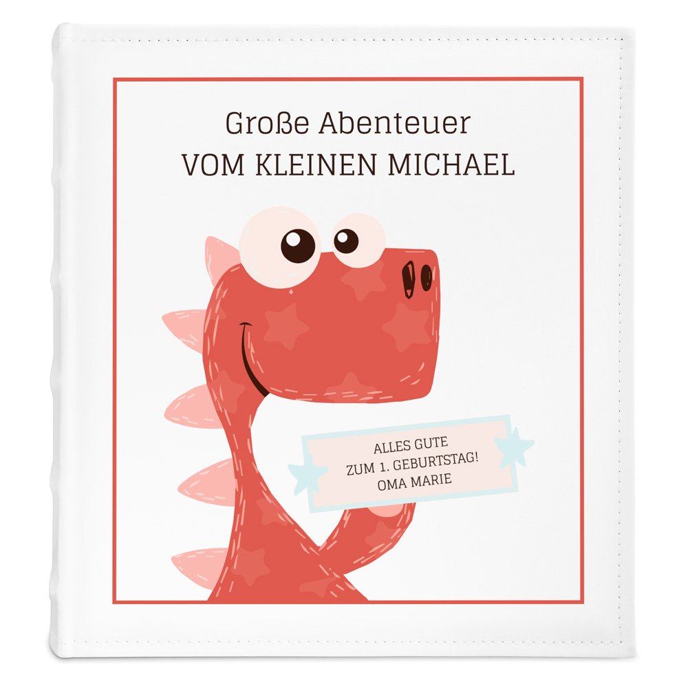 Fotoalbum mit Aufdruck zum Einkleben für einen kleinen Jungen