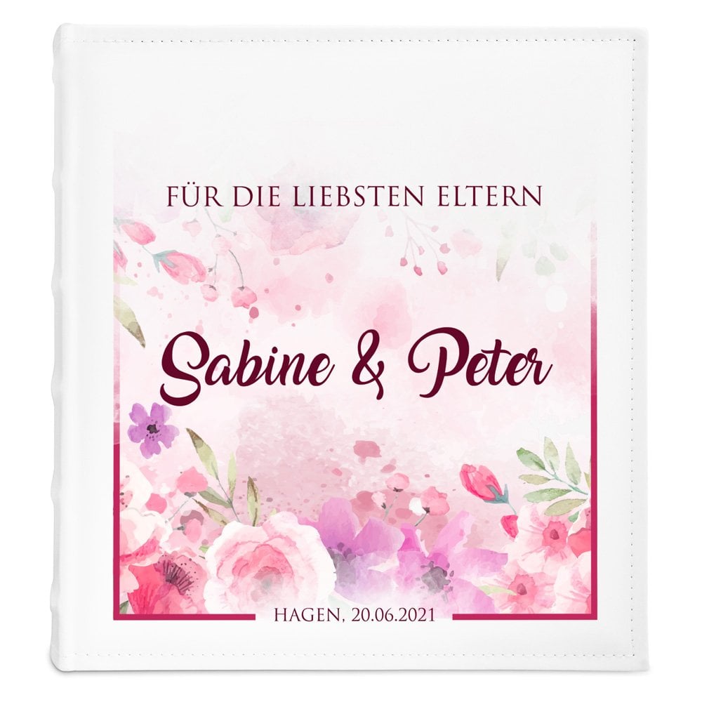 Fotoalbum mit Aufdruck zum Einkleben für Ihre Eltern
