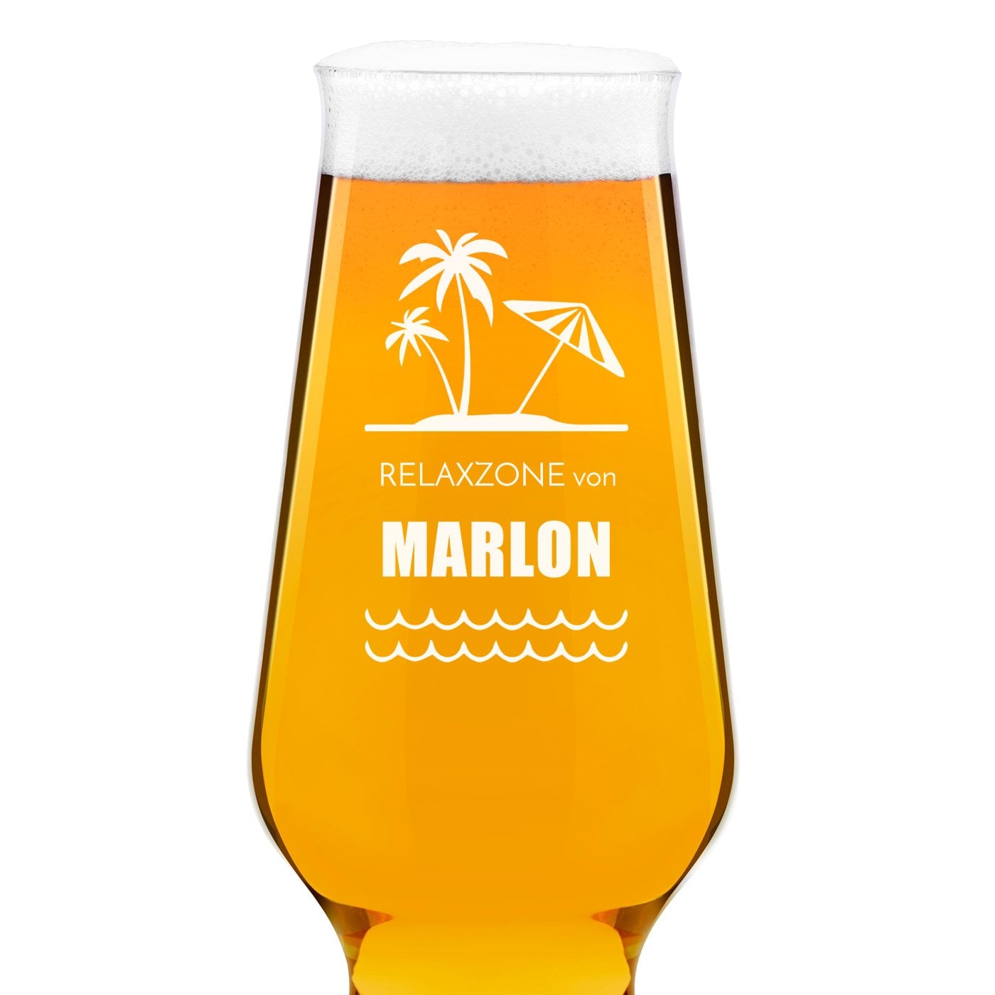 Splendour Bierglas mit Gravur für einen Bierfan, Rentner 
