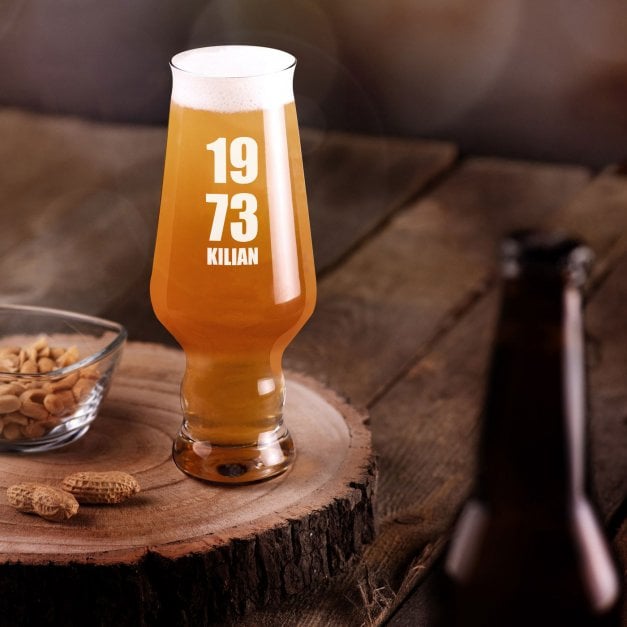 Splendour Bierglas mit Gravur für ihn zur 50. Jubiläum