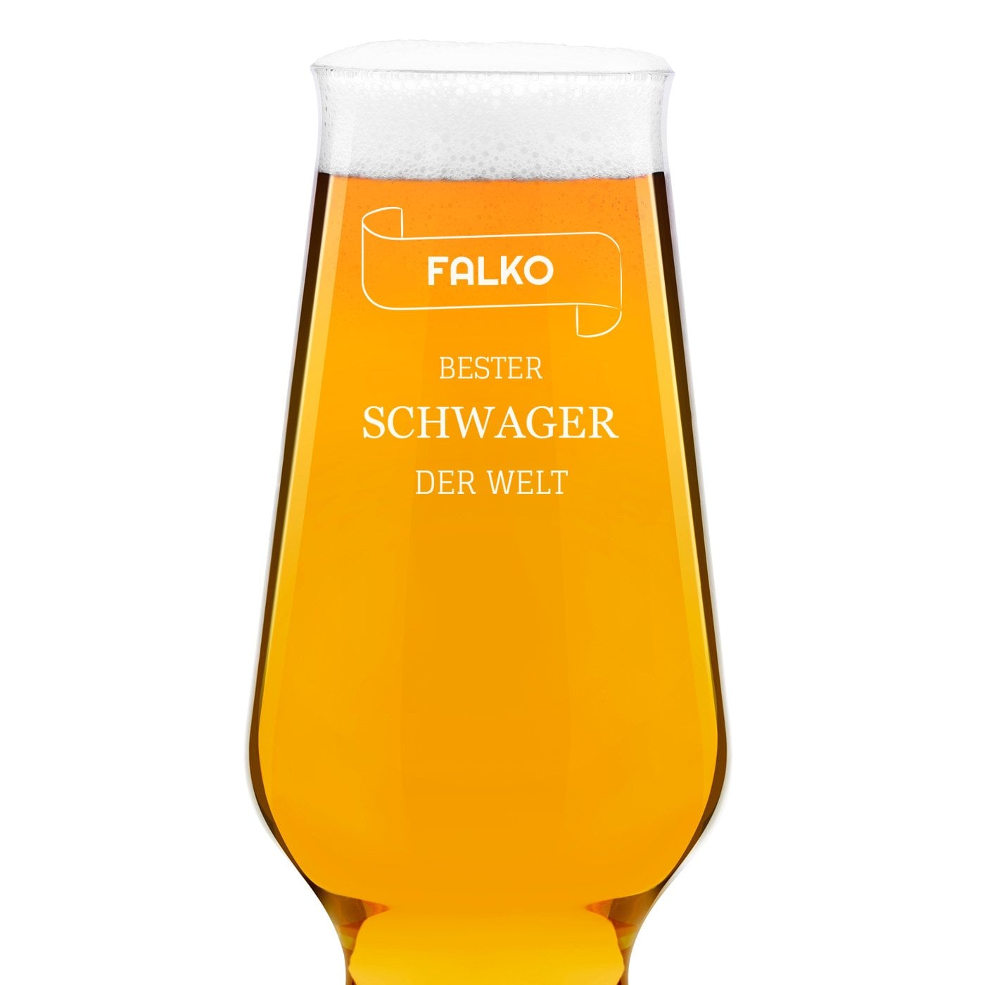 Splendour Bierglas mit Gravur für Ihren Schwager