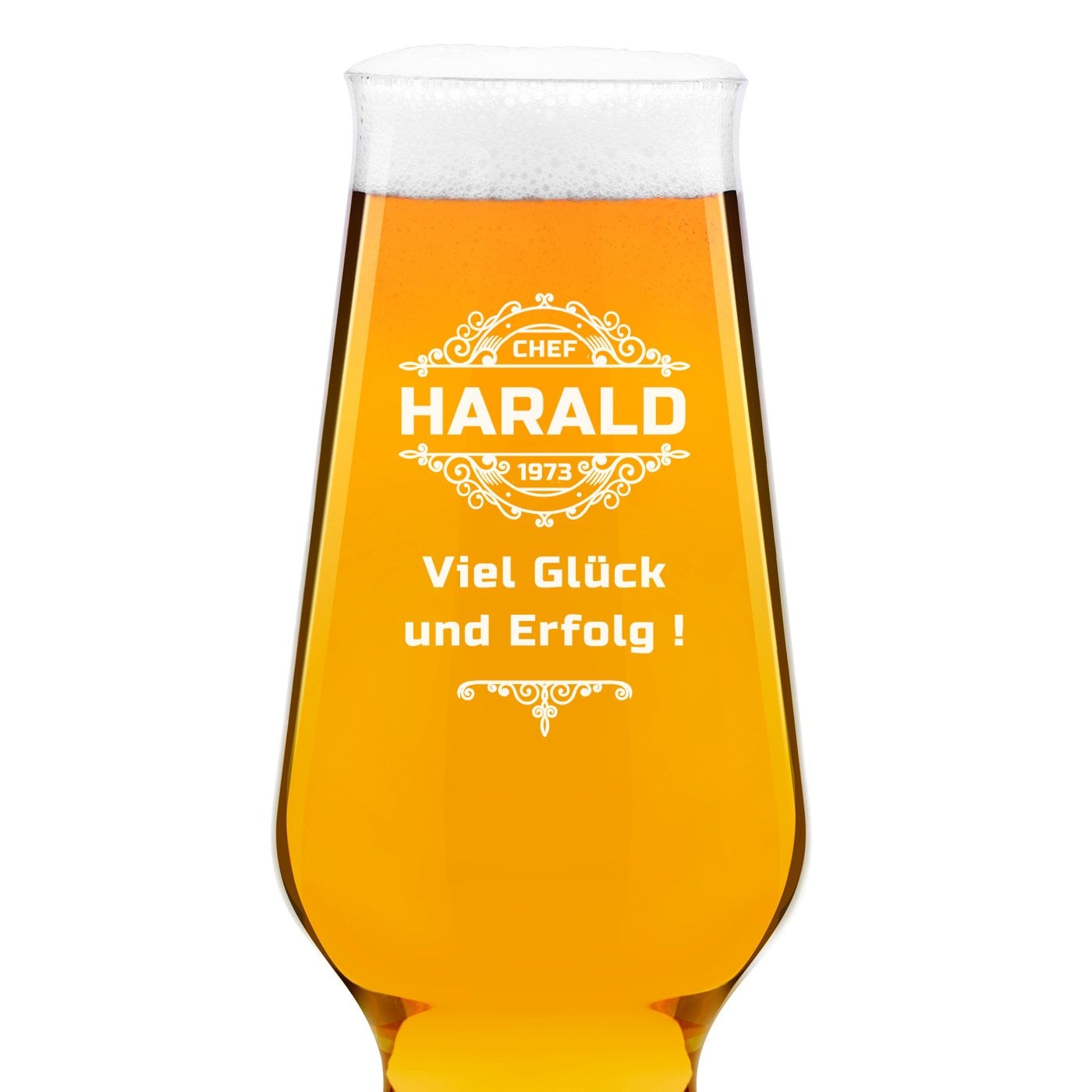 Splendour Bierglas mit Gravur für Ihren Chef zum Geburtstag