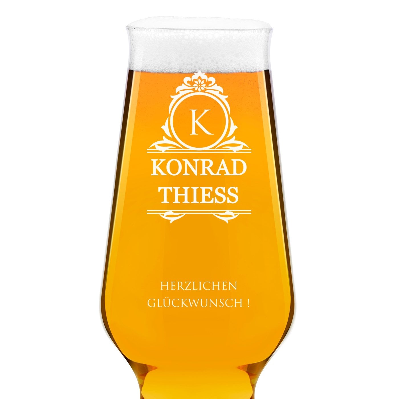 Splendour 6er Biergläser Set mit Gravur für ihn