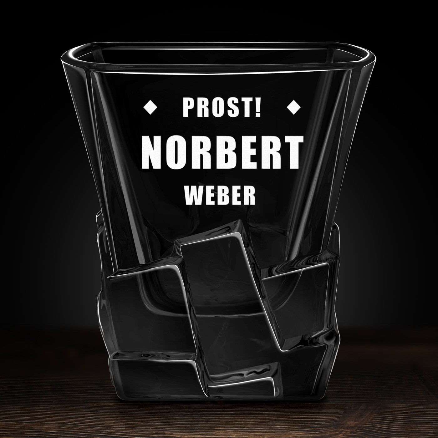Ice Blink Whisky Glas mit Gravur für ihn
