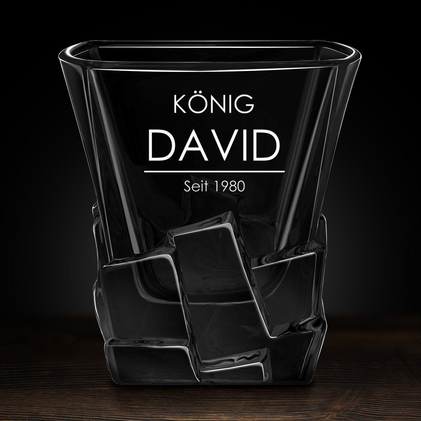Ice Blink 6er Whisky Gläser Set mit Gravur für einen Mann mit Stil