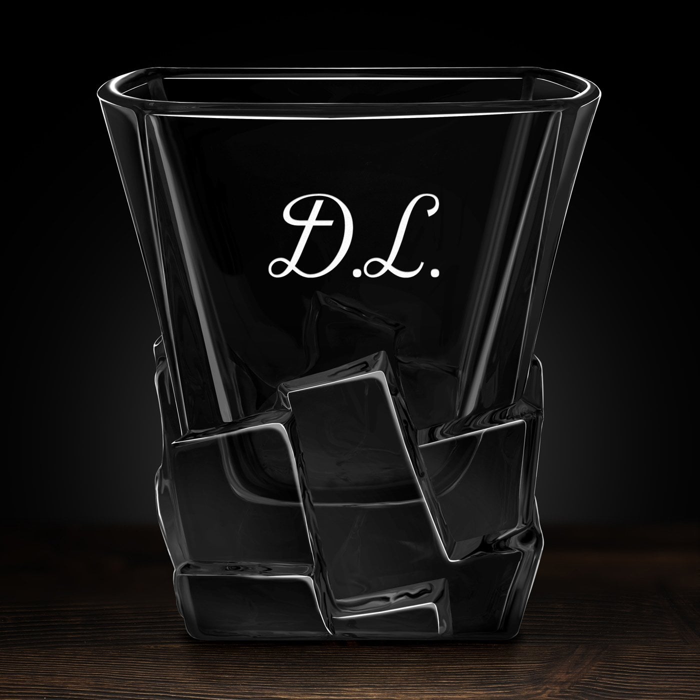 Ice Blink 6er Whisky Gläser Set mit Gravur für einen eleganten Gentleman