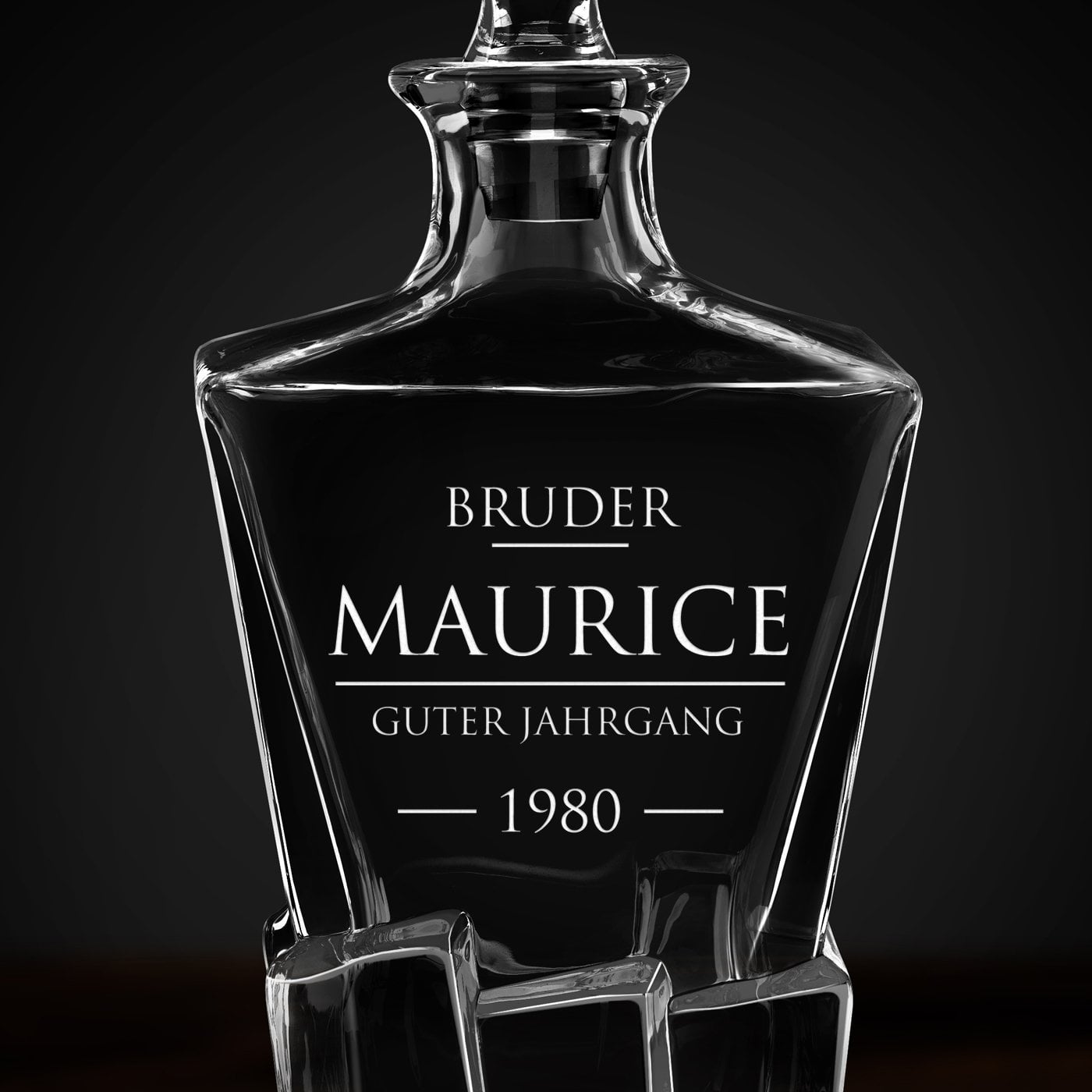 Ice Blink Karaffe mit Gravur für Ihren Bruder zum Geburtstag
