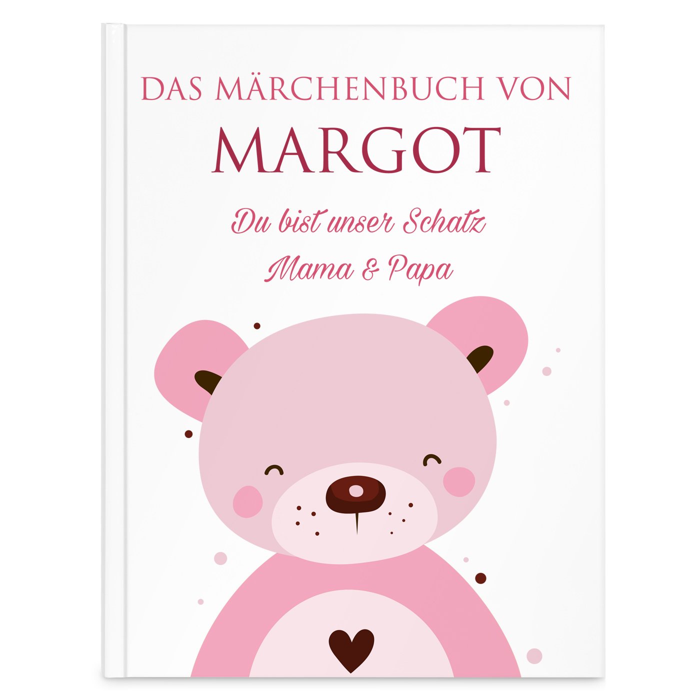 Grimms-Märchenbuch für Kinder mit Aufdruck kleiner Teddybär