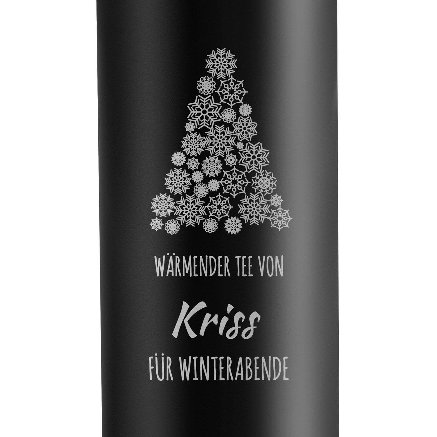 Auslaufsicherer Thermobecher mit Gravur 400 ml für sie zu Weihnachten