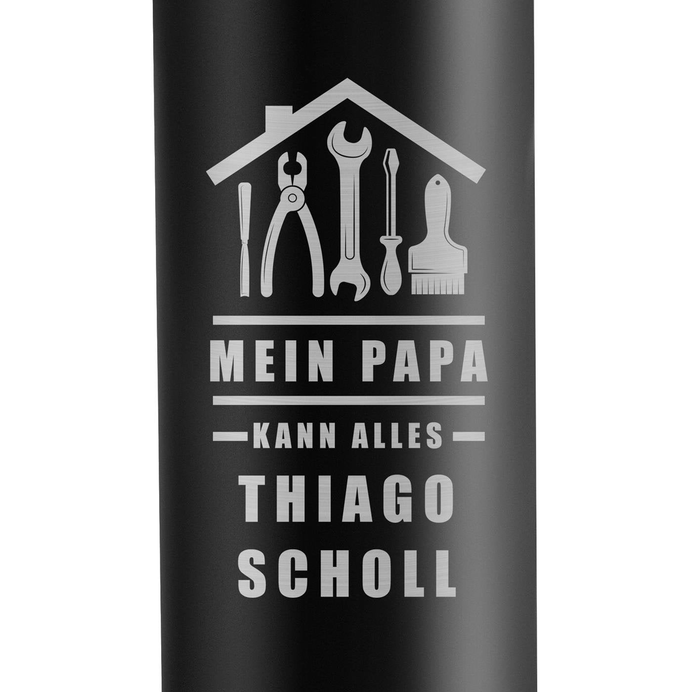 Auslaufsicherer Thermobecher mit Gravur 400 ml für einen Mechaniker Heimwerker zum Geburtstag