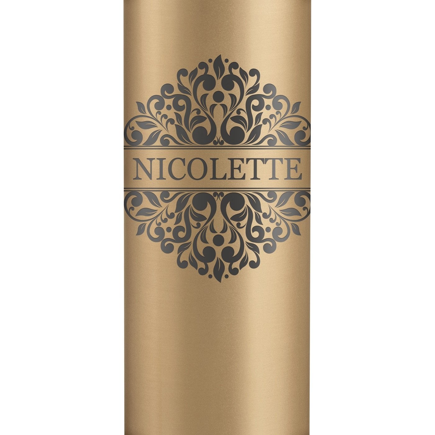 Auslaufsichere Thermosflasche mit Gravur Gold 400 ml für sie Ihre Ehefrau zum Geburtstag