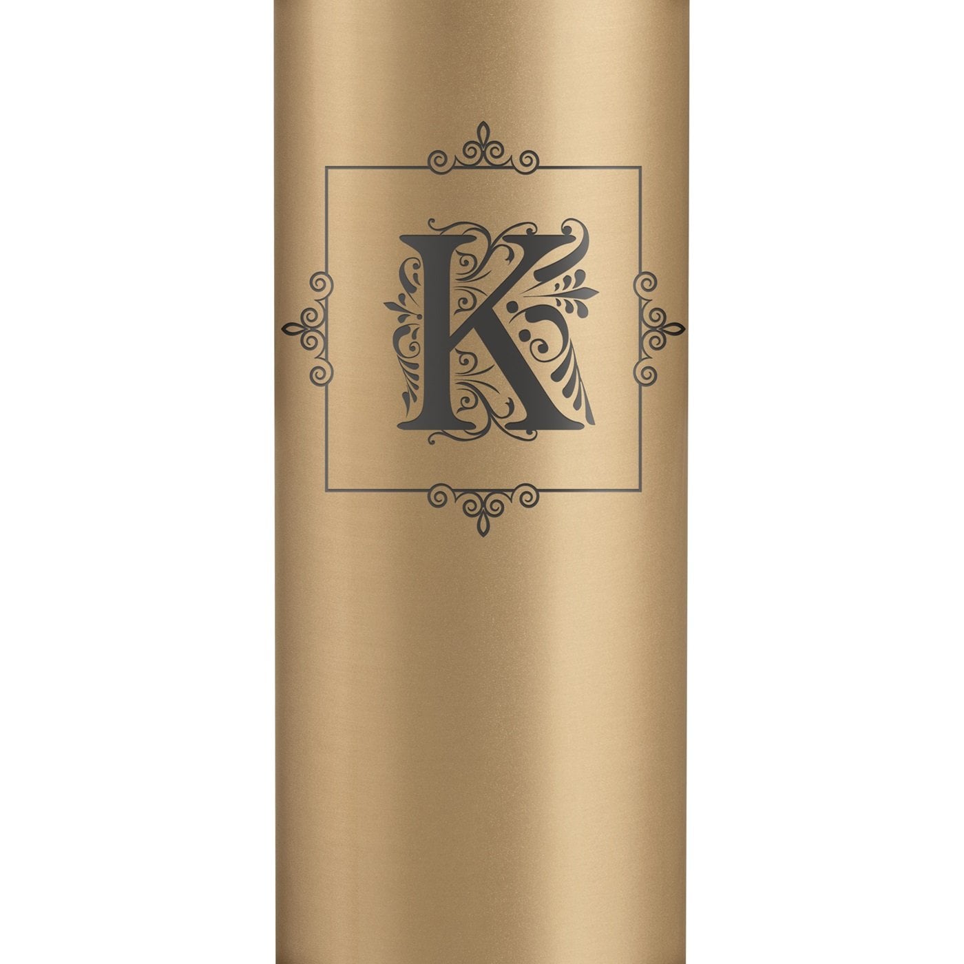 Auslaufsichere Thermosflasche mit Gravur Gold 400 ml für einen Gentleman