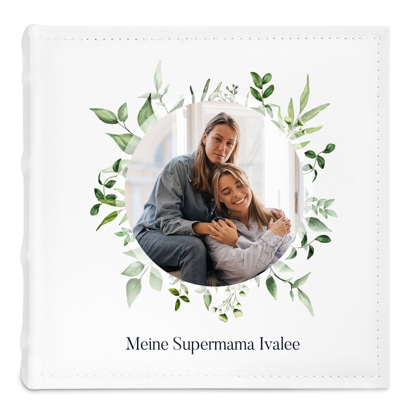 Fotoalbum zum Einstecken mit Aufdruck und eigenem Cover-Foto für Ihre Mama
