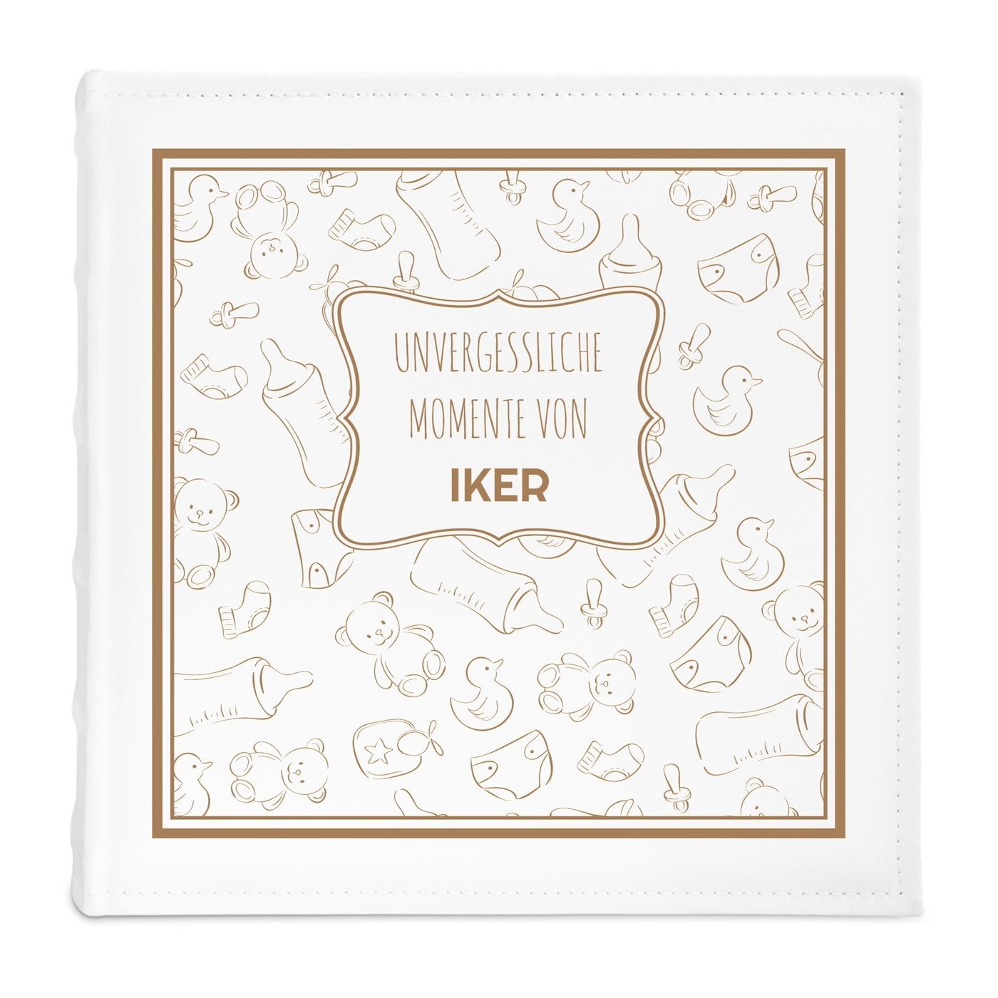 Einsteckalbum mit Audruckfür einen Jungen zum Jubiläum