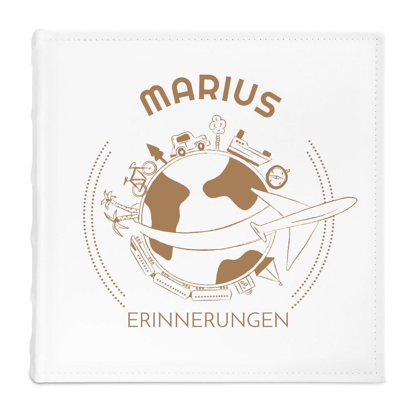 Einsteckalbum mit Aufdruck für einen Jungen zum Jubiläum
