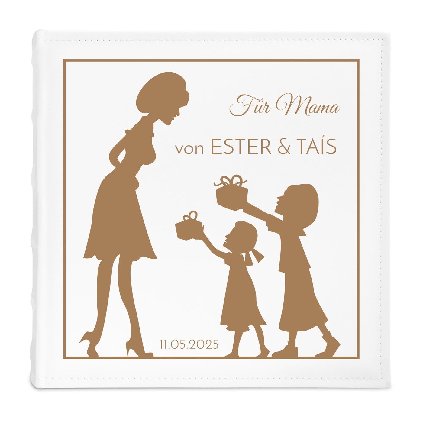 Einsteckalbum mit Aufdruck für Ihre Mama zum Muttertag