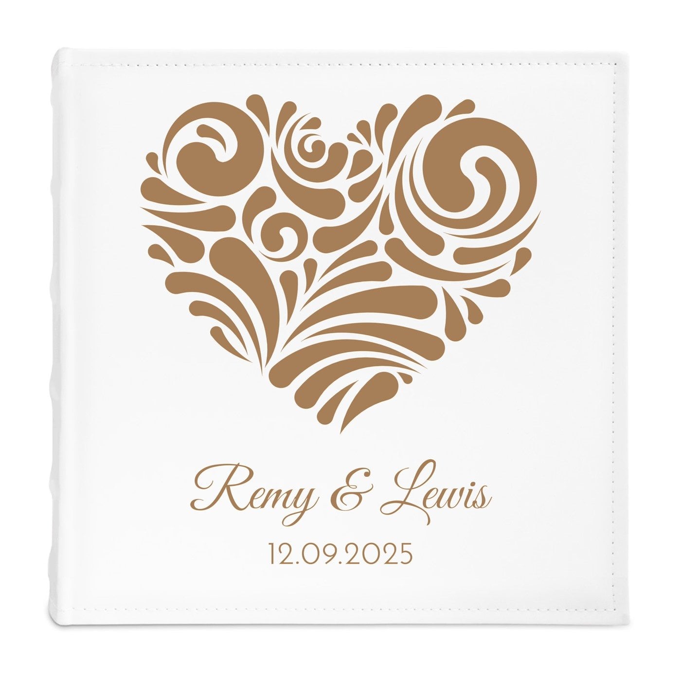 Einsteckalbum mit Aufdruck für Verliebte zur Hochzeit, zum Jahrestag