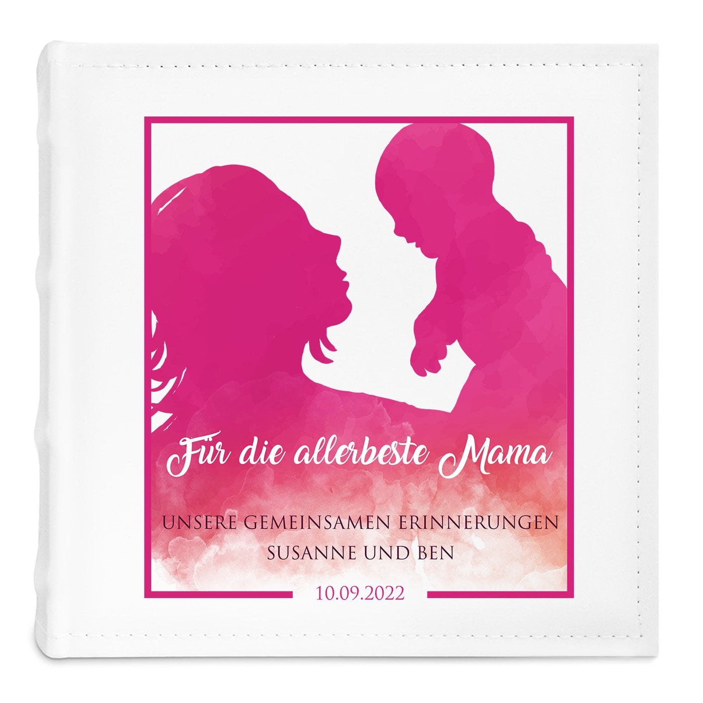 Fotoalbum mit Aufdruck zum Einstecken für Ihre Mama zum Muttertag