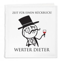 Fotoalbum mit Aufdruck zum Einstecken für einen echten Gentleman