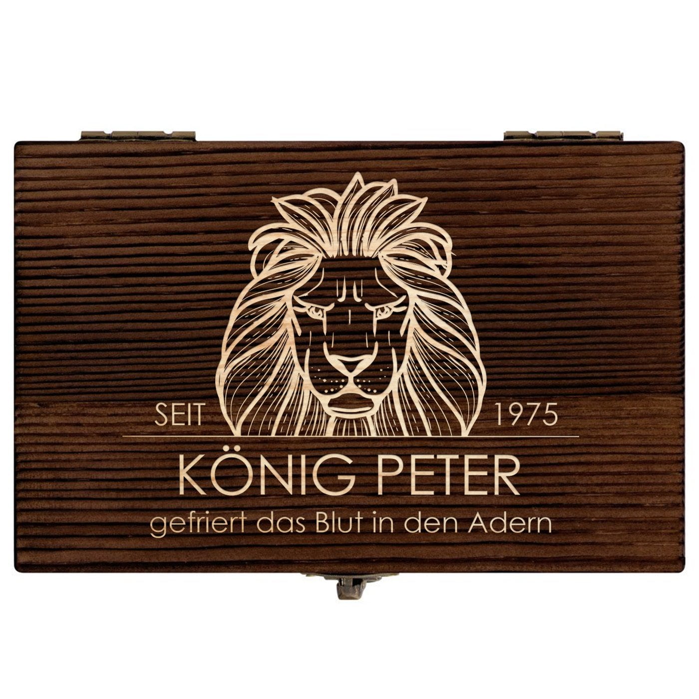 Whisky Steine Set in Holzbox mit Gravur für ihn zum Geburtstag