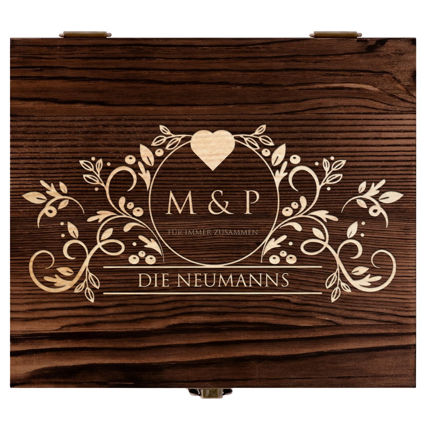 Whisky Steine Set mit 2 Gläsern in Holzbox mit Gravur für ein Ehepaar zur Hochzeit, zum Hochzeitstag, zum Einzug