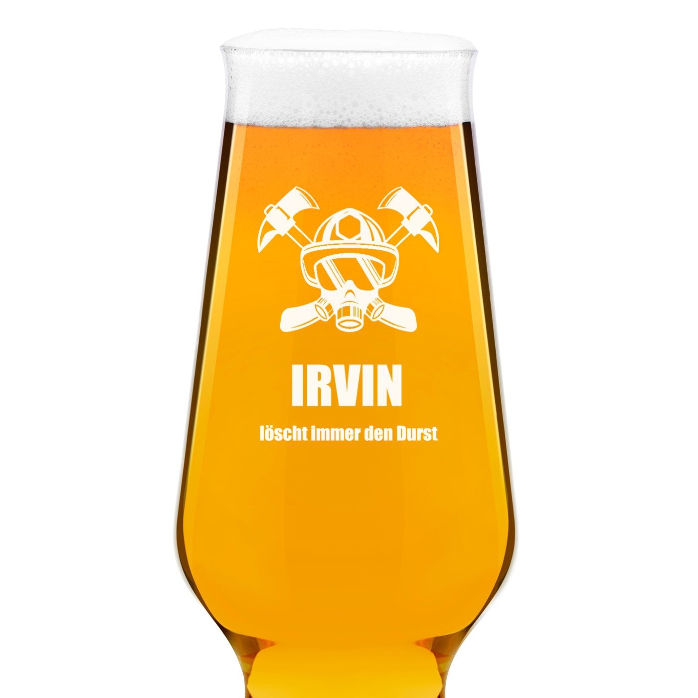 Splendour 6er Biergläser Set mit Gravur für einen Feuerwehrmann