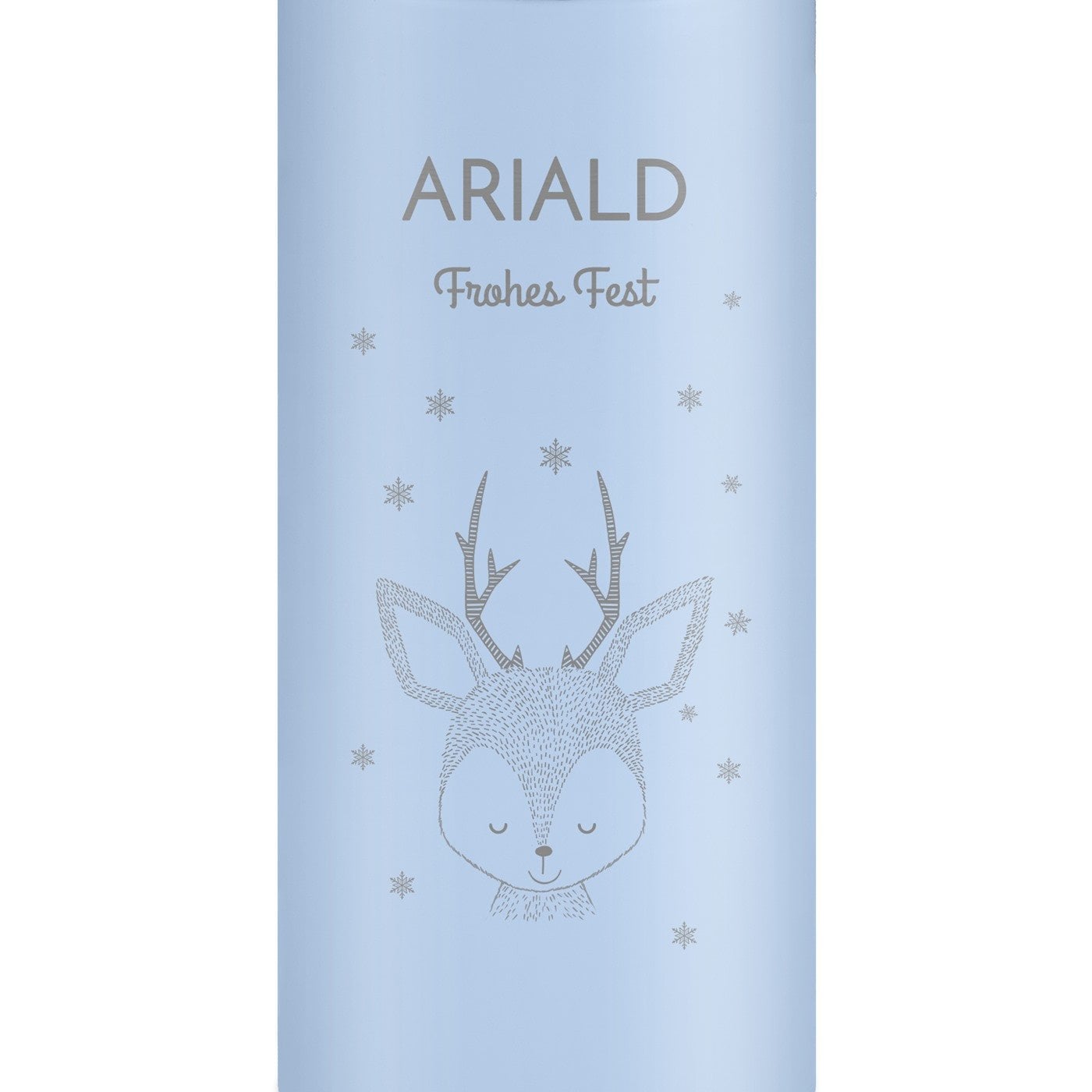 Blauer Reisebecher mit Gravur und LED-Touch-Anzeige für ihn zu Weihnachten