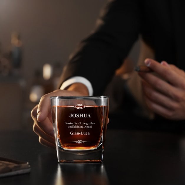 6er Whisky Gläser Set mit Gravur für ihn