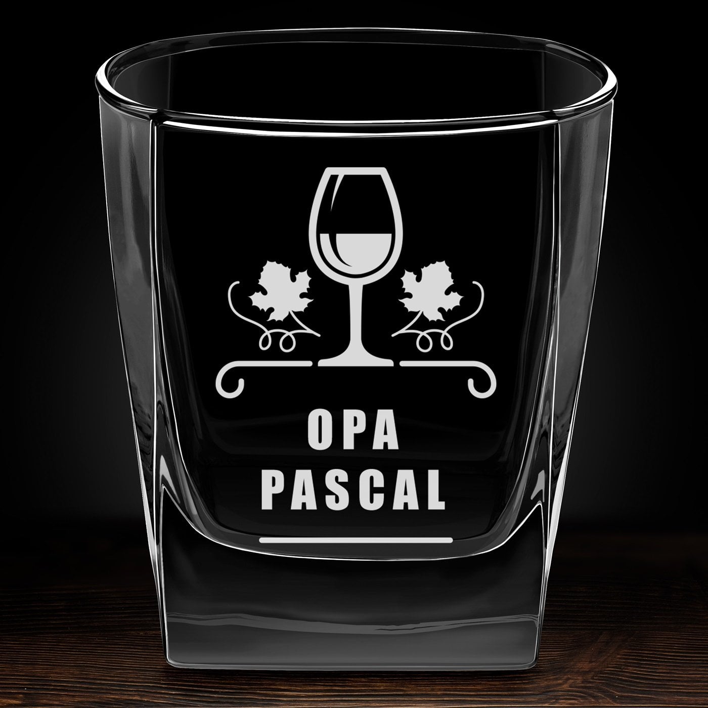 Whisky Glas mit Gravur für Ihren Opa
